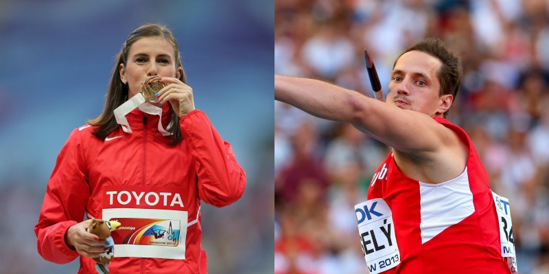 Mistři světa Veselý a Hejnová jsou nominováni na nejlepší atlety Evropy