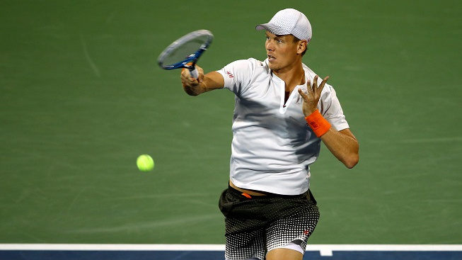 Berdycha čeká v Šanghaji po zranění zad zápas s Lópezem