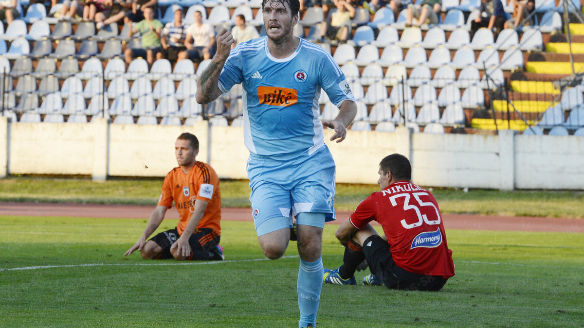 Fořt si užívá střeleckou formu ve Slovanu, ale dopředu moc nemyslí