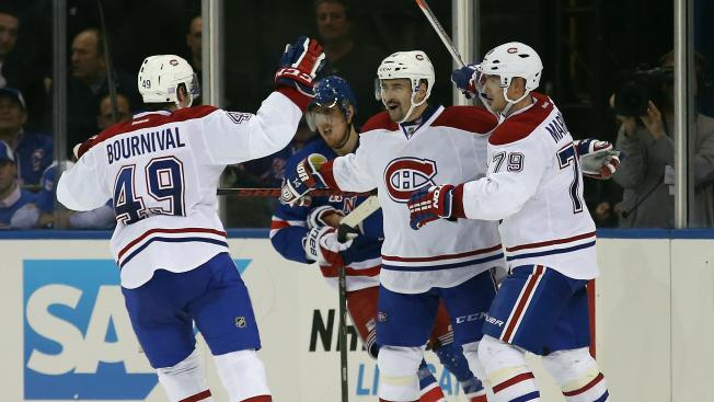 Plekanec vstřelil vítězný gól Montrealu na ledě Rangers