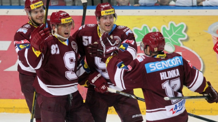 Sparta deklasovala Karlovy Vary 11:0, vyrovnala rekord extraligy