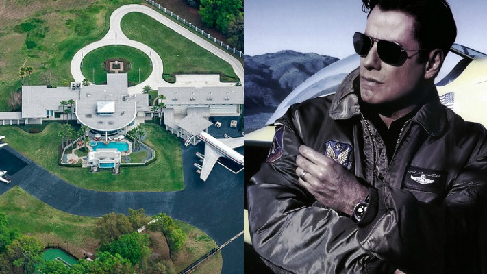 Travolta žije v hangáru, Hanks v kanceláři