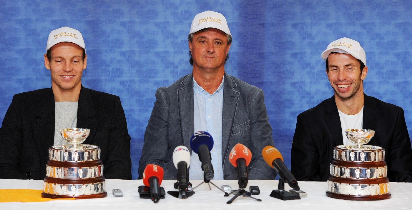 Berdych se Štěpánkem účast proti Nizozemsku nepotvrdili, říká Navrátil