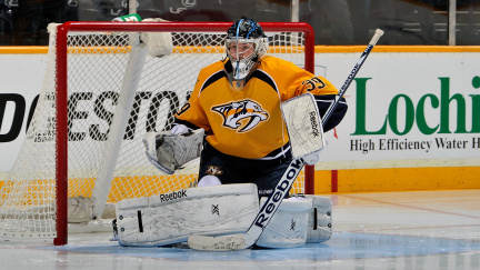 Predátor Mazanec další výhru Nashvillu nevychytal, radoval se Bryzgalov