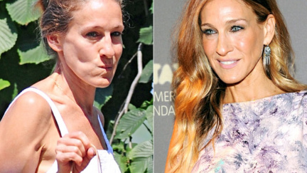 Další porce fotek - přistižené bez make-upu! I hvězdám se to občas vymkne