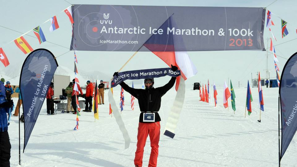Český triatlonista si podmanil Antarktidu