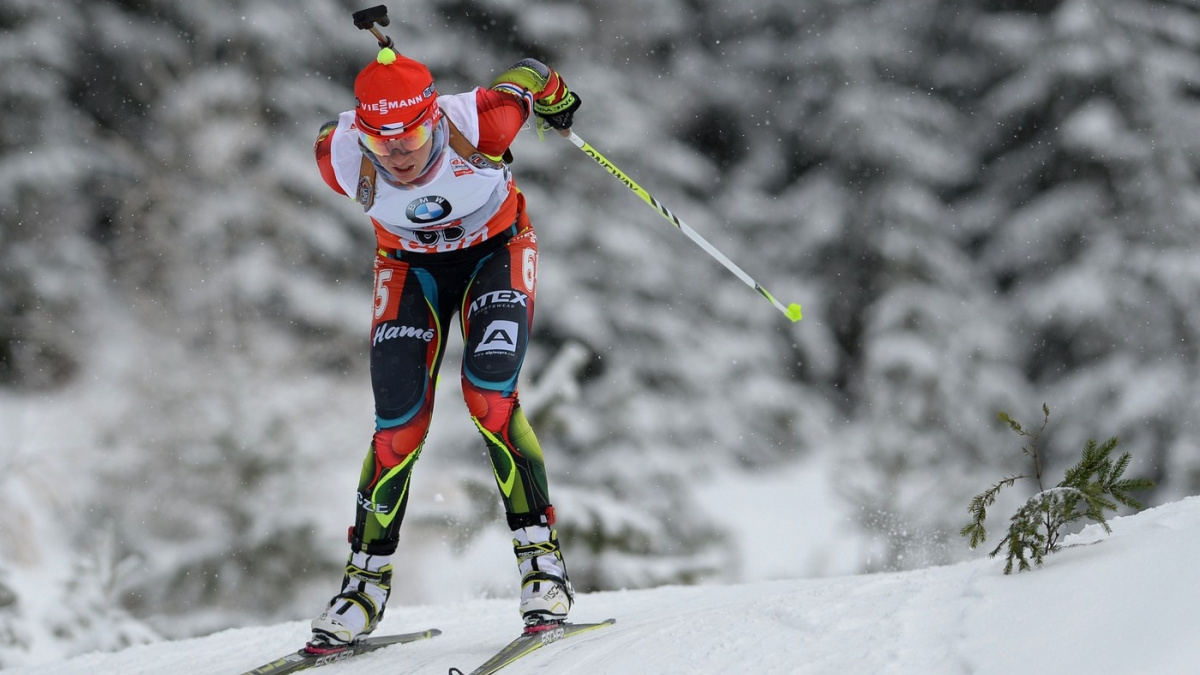 České biatlonistky září. Vítková byla ve sprintu v Hochfilzenu druhá