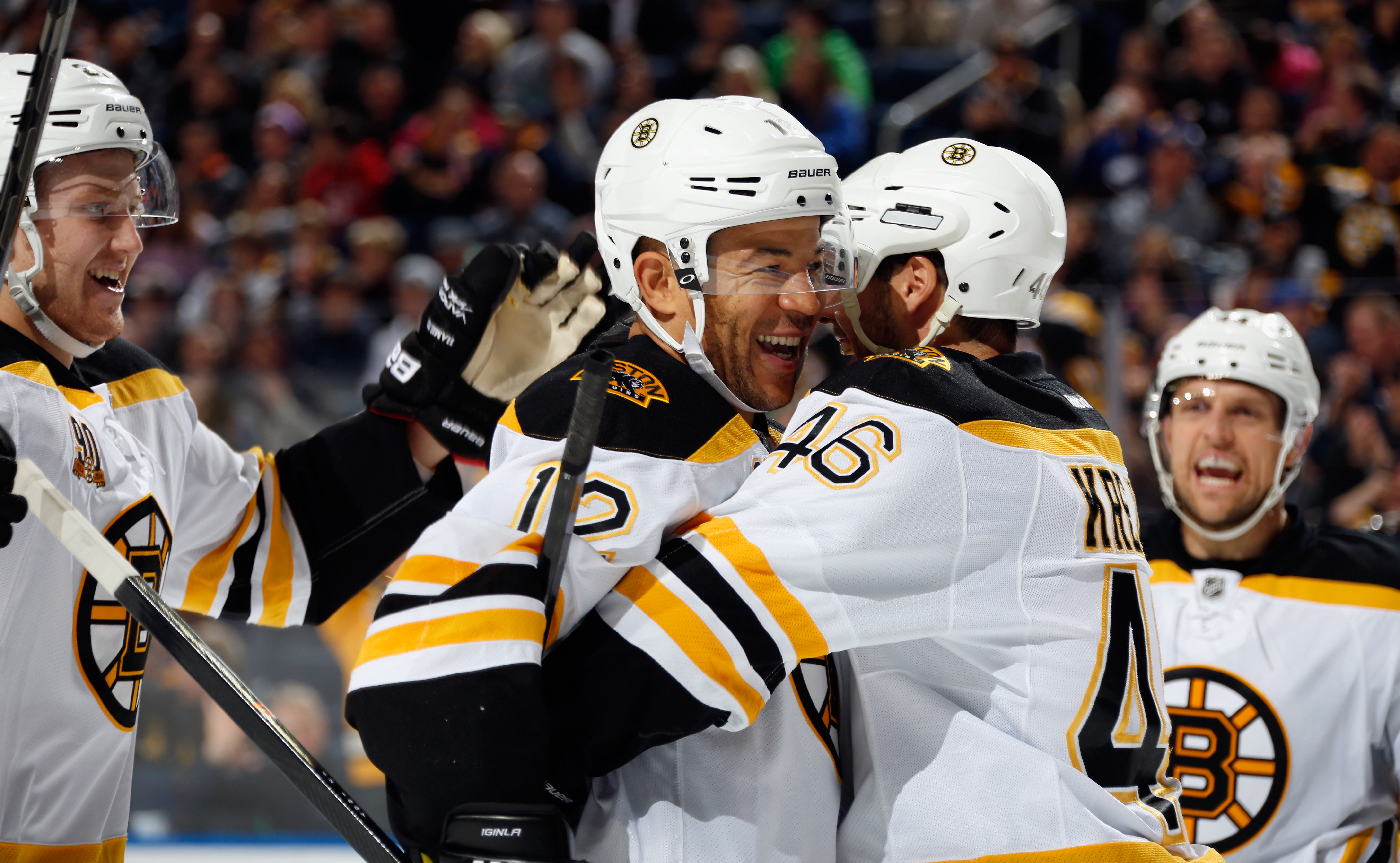 Krejčí vstřelil za Boston hattrick, Jágr stíhá v tabulce nahrávačů Howea