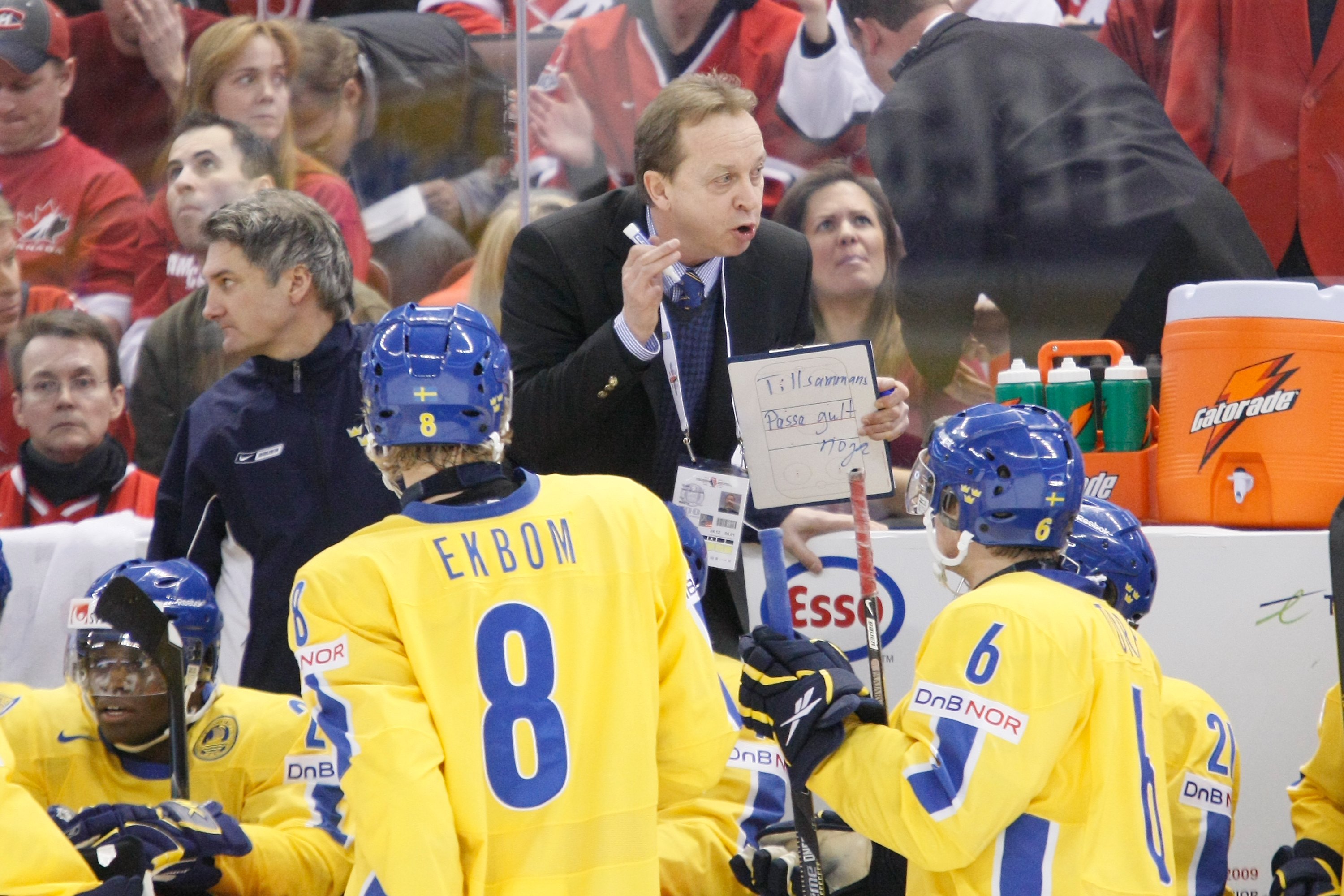 V nominaci Švédska je jediný hráč z Evropy. Kouč spoléhá na hráče z NHL