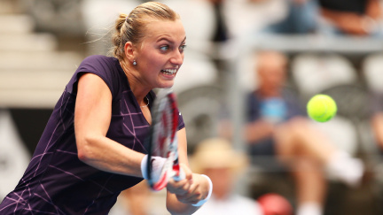 Kvitová se trápila. Petra si finále turnaje v Sydney nezahraje