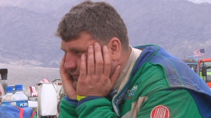 Kolomý v cíli na Dakaru zkolaboval!