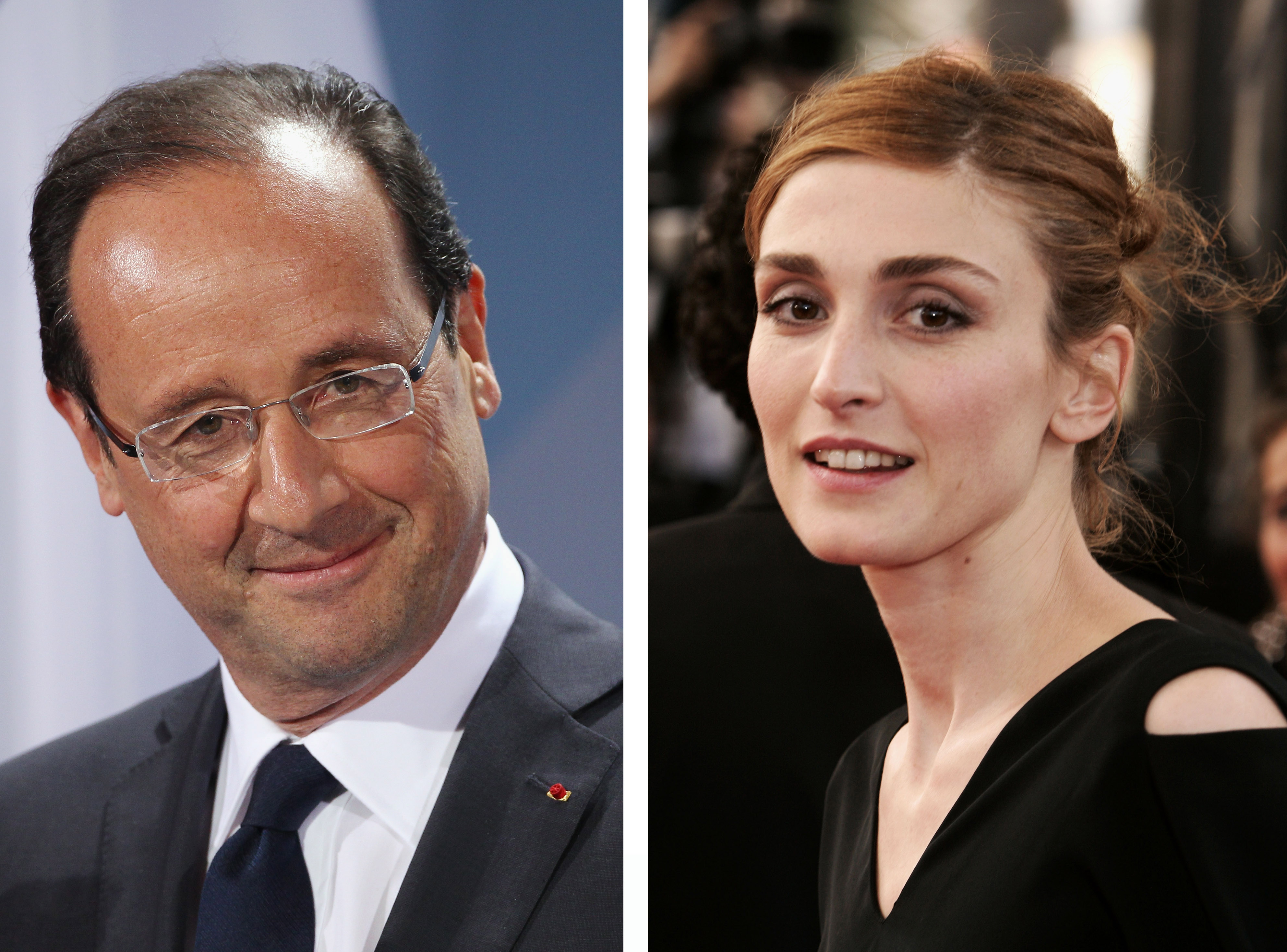 Hollande odmítl mluvit o vztahu s herečkou Gayetovou