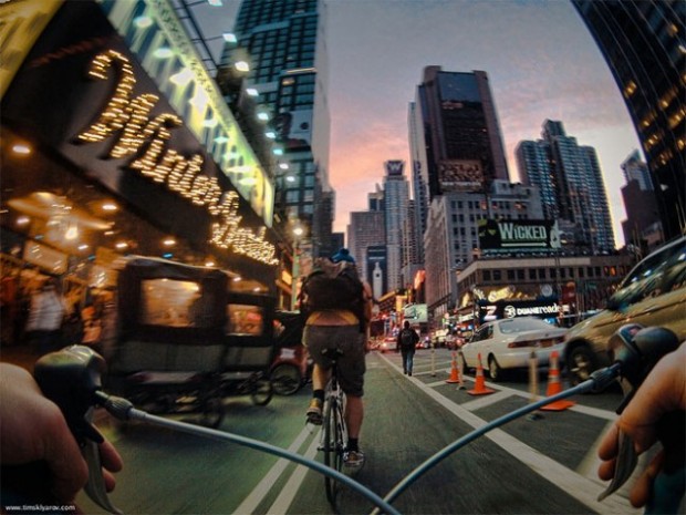 Ulice New Yorku očima cyklisty