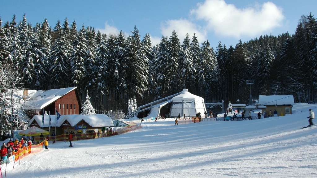 Mariánky v nasněženém bílém kabátě!