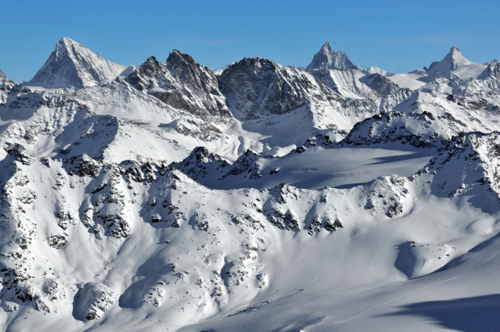 Ledovec a svobodná jízda. Ikona Švýcarska jménem Zermatt
