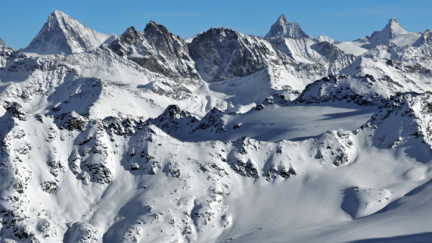 Ledovec a svobodná jízda. Ikona Švýcarska jménem Zermatt