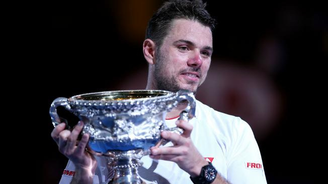 Wawrinka šokoval Austrálii. Nadala porazil ve čtyřech setech