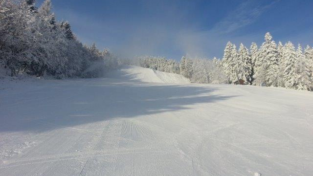 Super pololetní lyžovačka!
