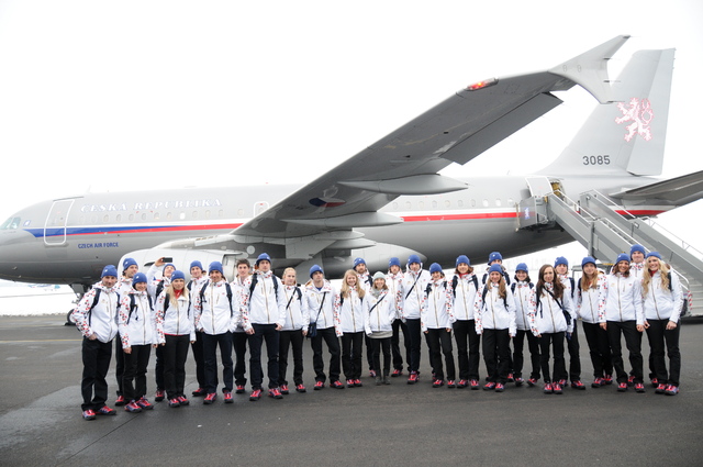 Do Soči odletělo dalších 18 českých olympioniků