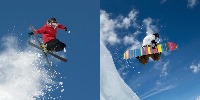 Češi jsou milovníky zimních sportů. Vede lyžování a snowboarding