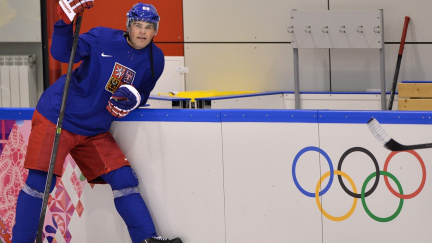 Jágr představuje šatnu českých hokejistů