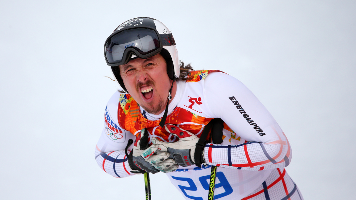 Bank vyhrál poslední trénink před superkombinací. Potichu mluví o medaili