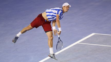 Tomáš Berdych v neděli odehrál nejhorší zápas sezóny