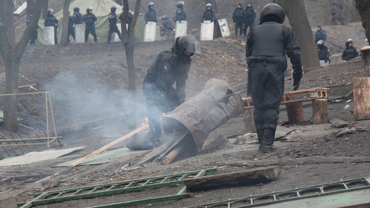 Ukrajinský ministr vnitra rozpustil úderné jednotky Berkut