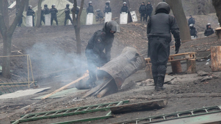 Ukrajinský ministr vnitra rozpustil úderné jednotky Berkut