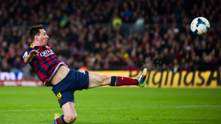 Lionel Messi je nejlepším střelcem v historii Barcelony. Vstřelil již 371 branek