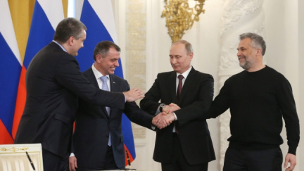 Aktualizováno: Putin podepsal smlouvu o připojení Krymu k Rusku