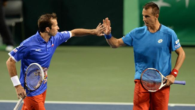 Davis Cup: Rosol se Štěpánkem zařídili třetí bod ve čtyřhře