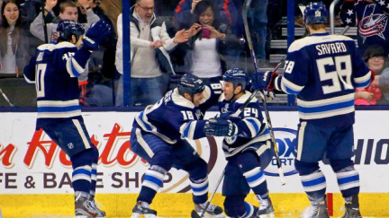 Columbus zdolal Islanders a v boji o play off odskočil New Jersey