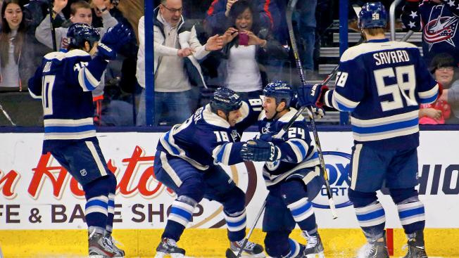 Columbus zdolal Islanders a v boji o play off odskočil New Jersey