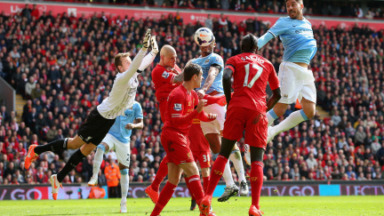 Liverpool porazil Manchester City a zůstává v čele anglické ligy