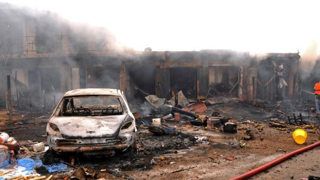 Při výbuchu ve vykřičeném domě v Nigérii zahynulo deset lidí