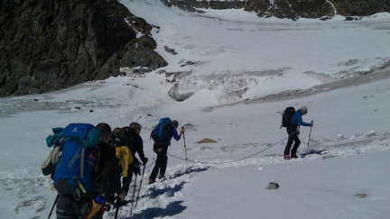 Českého alpinistu v Rakousku těžce zranil padající led