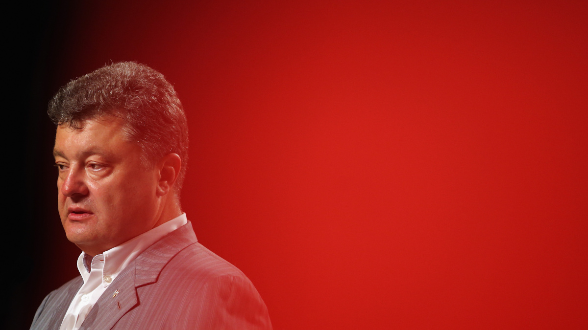 Porošenko žádá Spojené státy o vojenskou pomoc