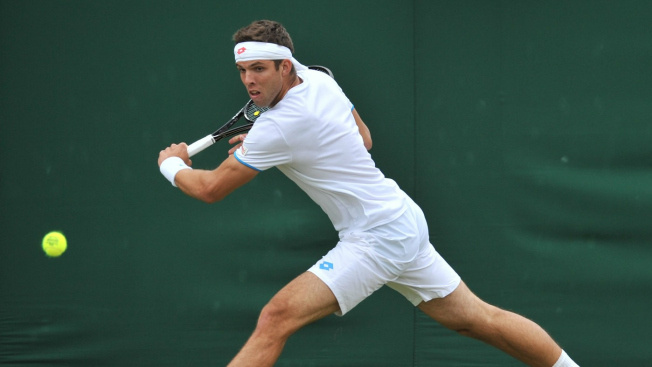 Veselý šokoval Wimbledon, vyřadil bývalou světovou sedmičku Monfilse