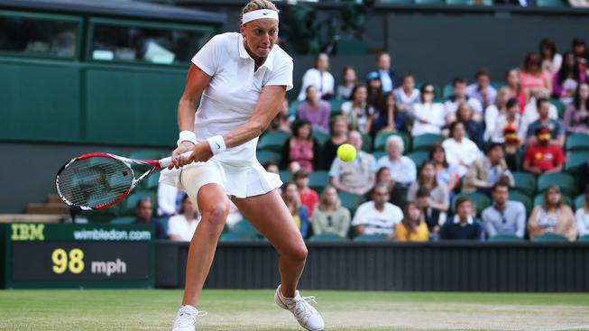 Petra Kvitová, Wimbledon 2014, čtvrtfinále