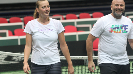 Rozhodne psychika, říká kouč David Kotyza. Ten, který před Kvitovou vedl Šafářovou