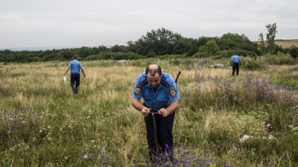 Pozorovatelé OBSE začali na výzvu OSN zajišťovat místo pádu boeingu