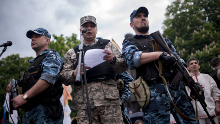 Na Ukrajině odstoupil šéf luhanských separatistů