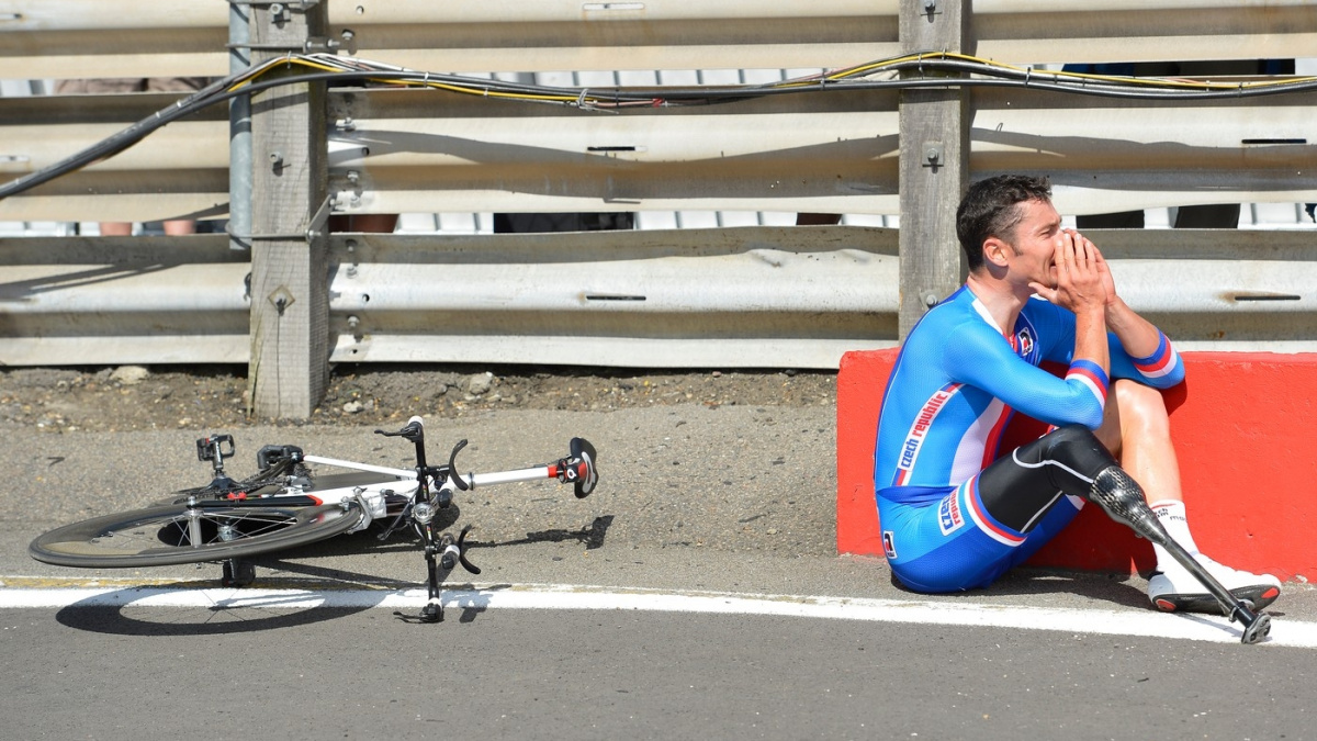 Paralympijský cyklista Ježek na MS spadl, jeho stav je velmi vážný