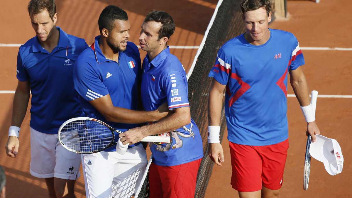 Češi na Davis Cupu končí, Francie jde dál