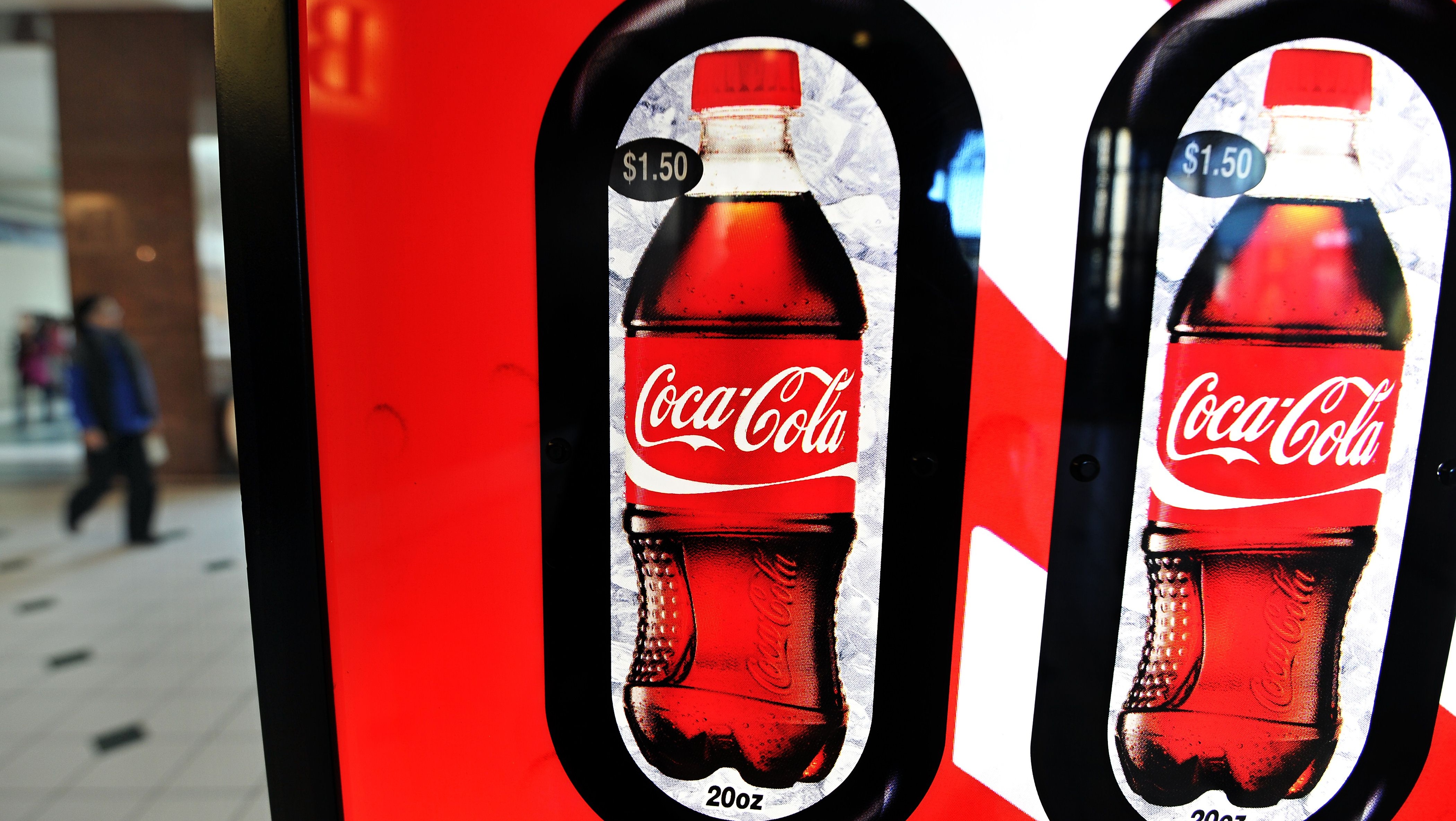 Coca-Cola, automat
