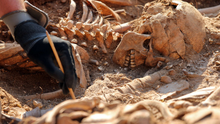 Archeologové v Pompejích objevili dětské kresby, jsou na nich gladiátoři