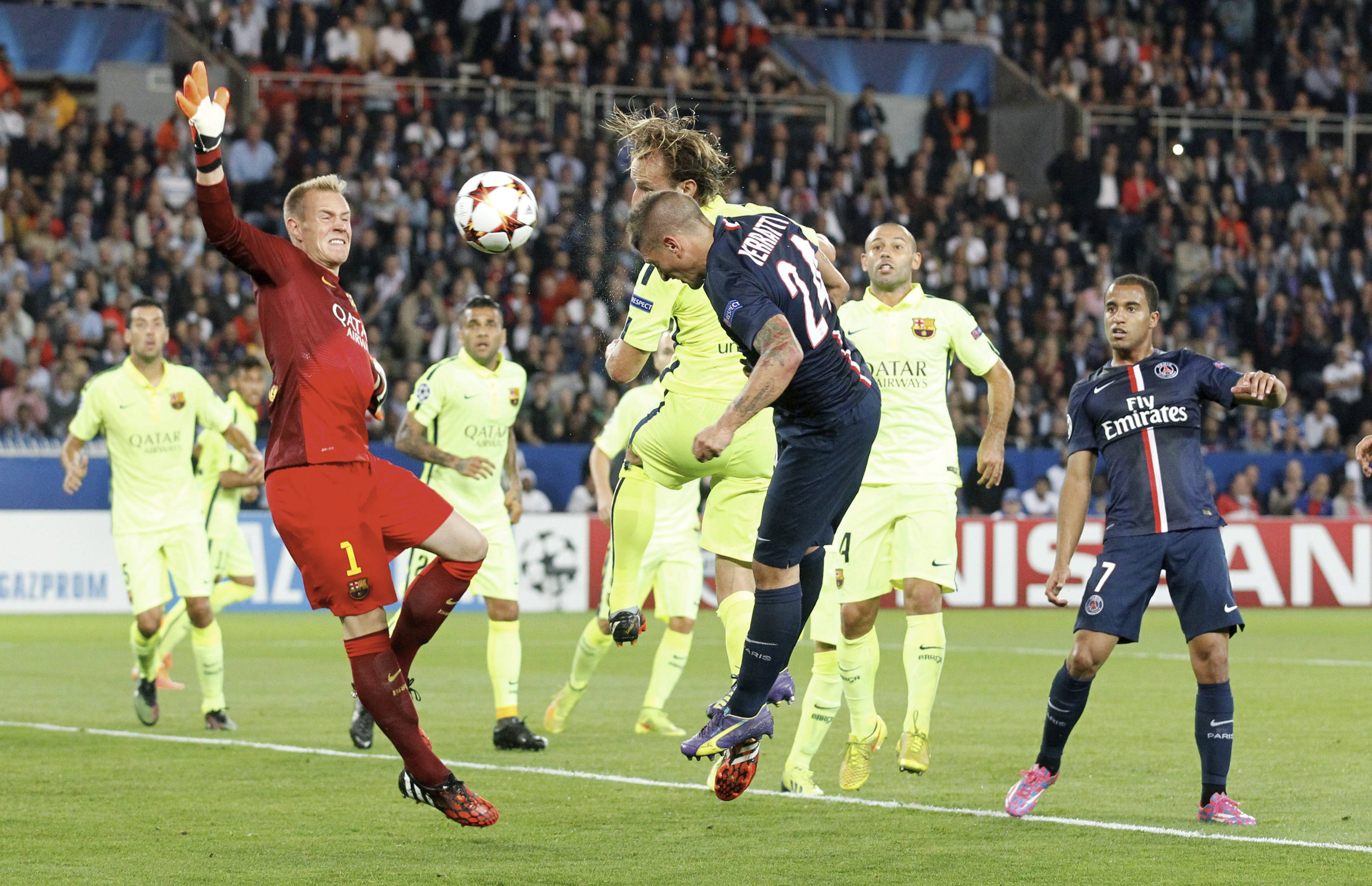 PSG si v Lize mistrů vyšláplo na Barcelonu, padly dva rekordy