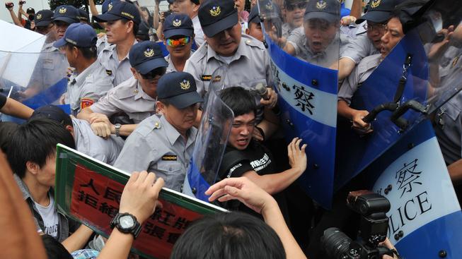 Tchaj-wan, protesty