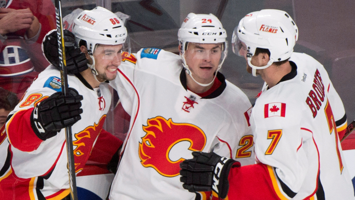 VIDEO: Hudler režíroval výhru Calgary, trefili se i Voráček s Hertlem